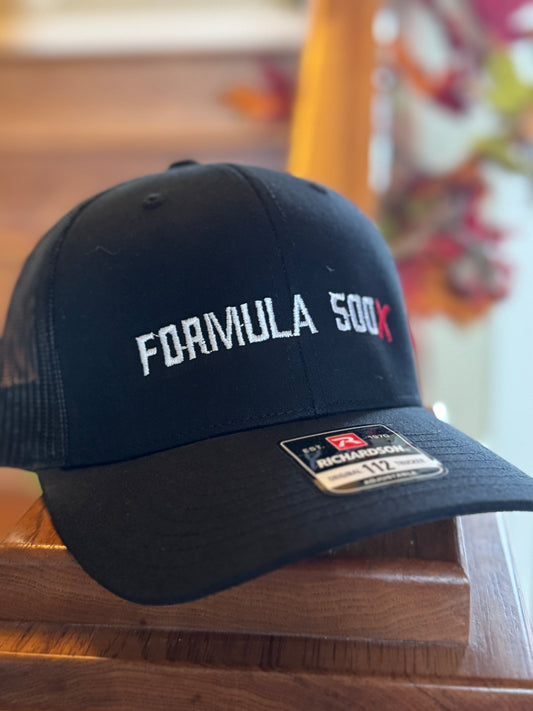 Black 112 Formula 500X (plain back)